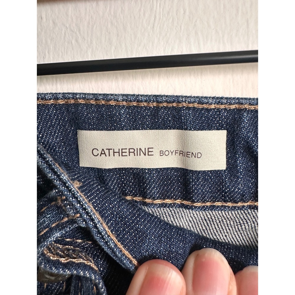 KUT from the Kloth Catherine Boyfriend Jeans Dark Wash Size 16 - Picture 3 of 4